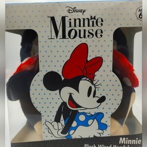 Disney Minnie Mouse Plush Wired Headphones